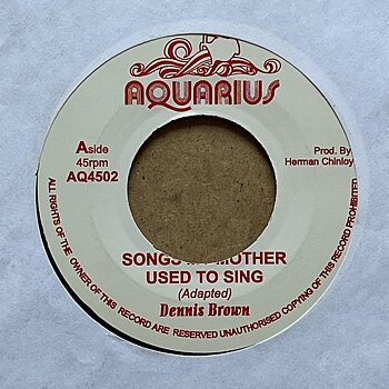 Dennis Brown/U-Roy – Songs My Mother Used To Sing/Linger You Linger