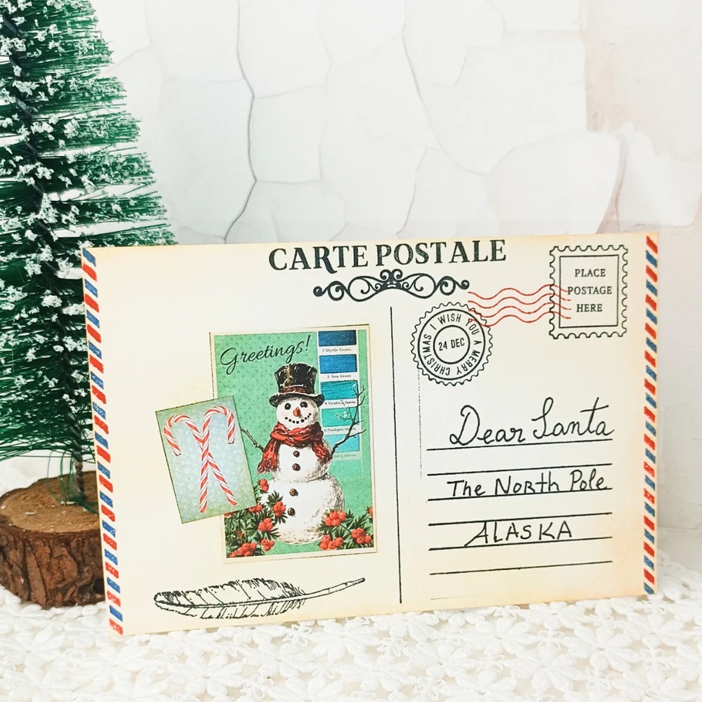 Elizabeth - Clear stamps - Postcard Parts - 2