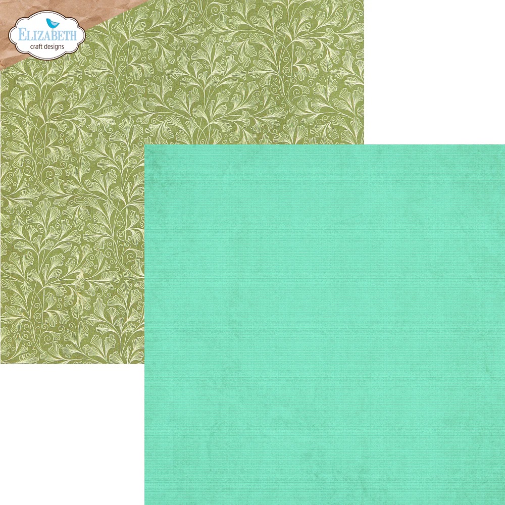 Elizabeth  -  Printed Cardstock -12x12 - Romantic Revival - 6