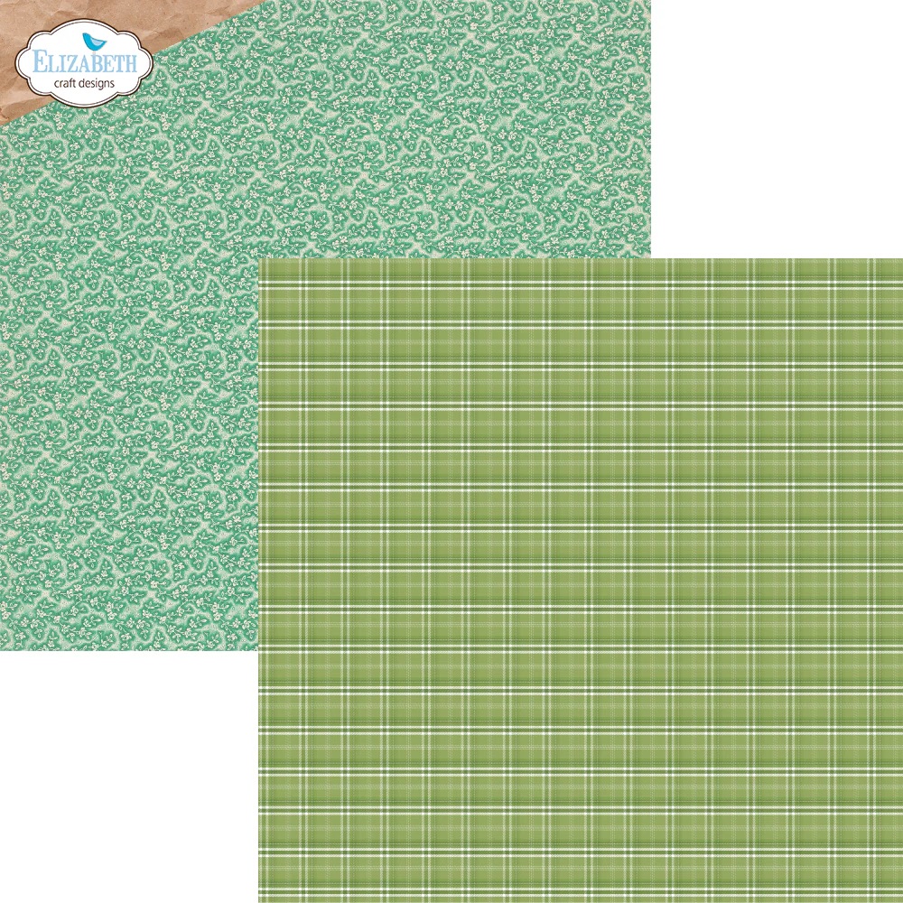 Elizabeth  -  Printed Cardstock -12x12 - Romantic Revival - 4