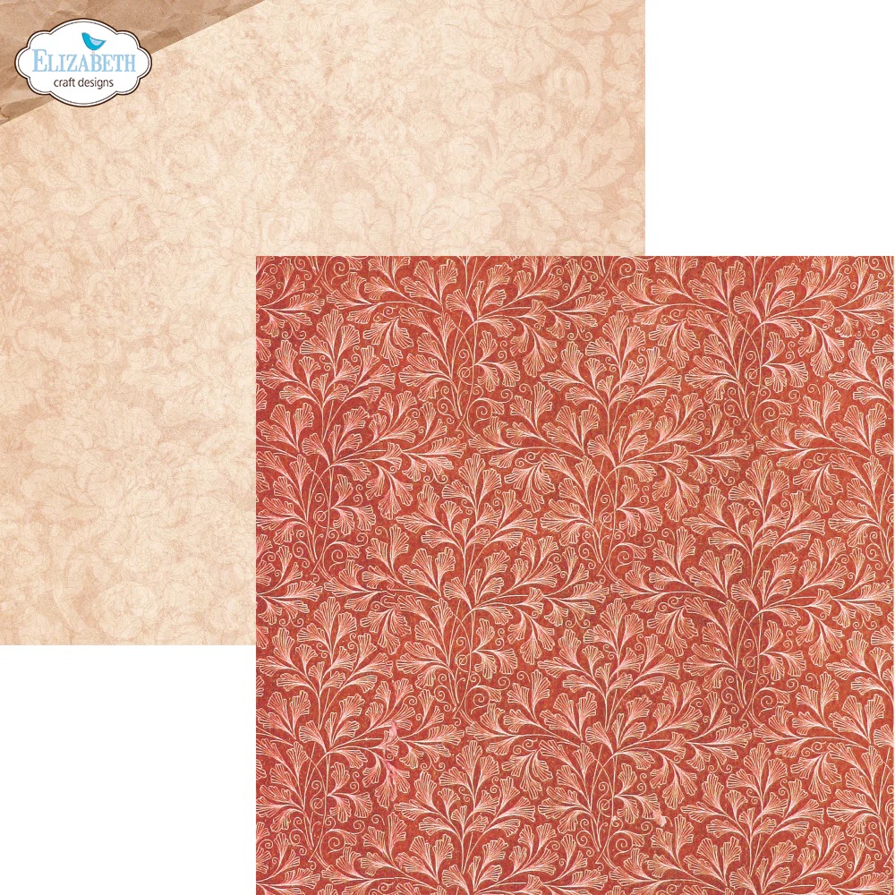 Elizabeth  -  Printed Cardstock -12x12 - Romantic Revival - 7