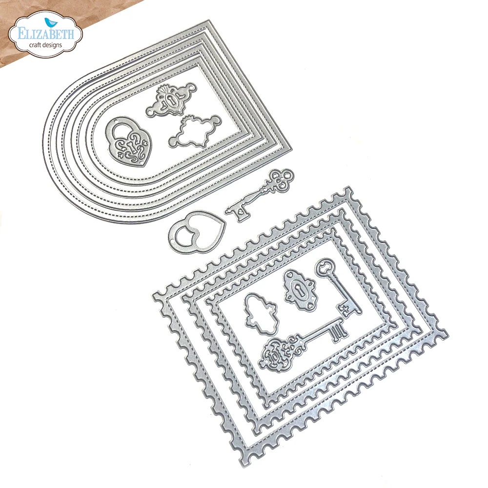 Elizabeth - Dies - Postage, Arches & Keys - 2