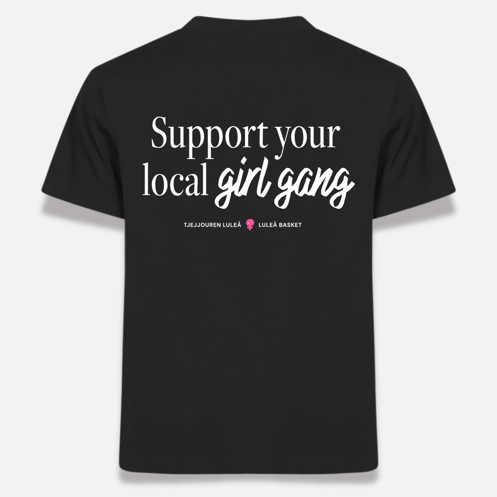 Local Girl Gang T-shirt Svart - 2