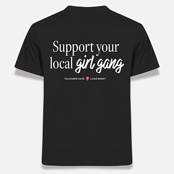 Local Girl Gang T-shirt Svart