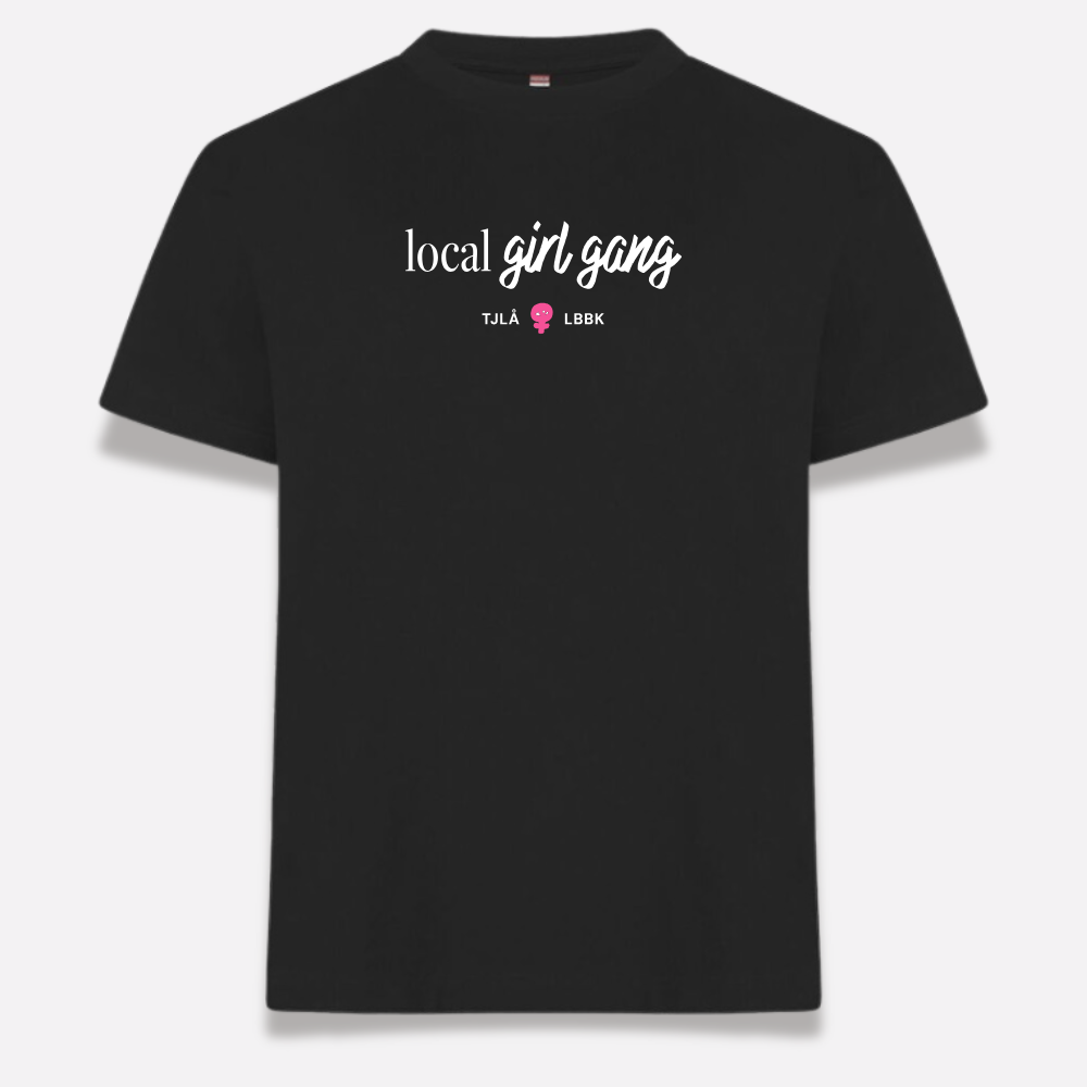 Local Girl Gang T-shirt Svart