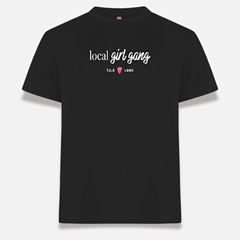 Local Girl Gang T-shirt Svart