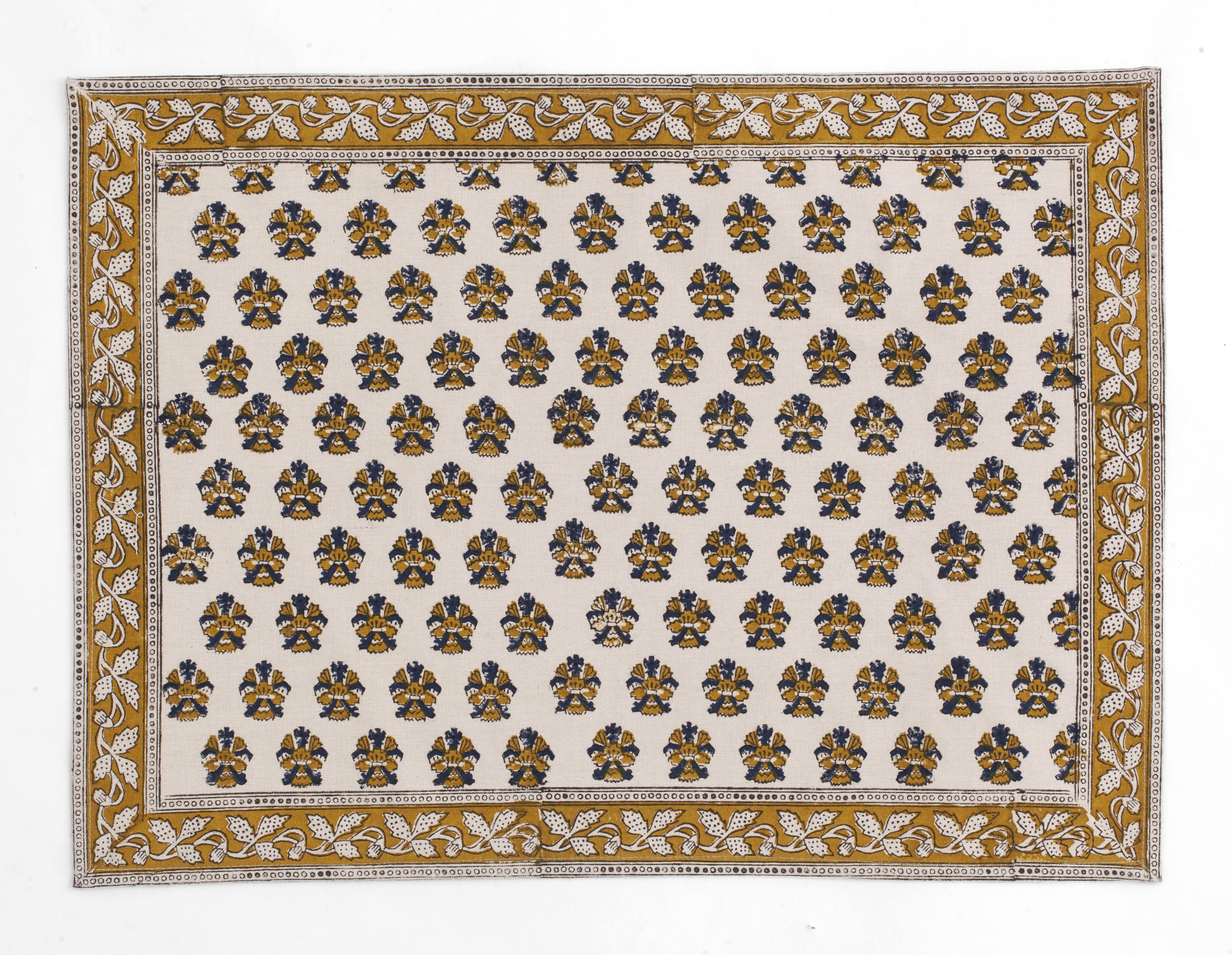 Bordstablett - SAMODE BUTTI Ochre & Blue - Chamois