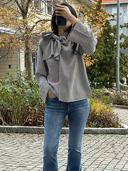 Selected Femme Charlotte Scarf Top