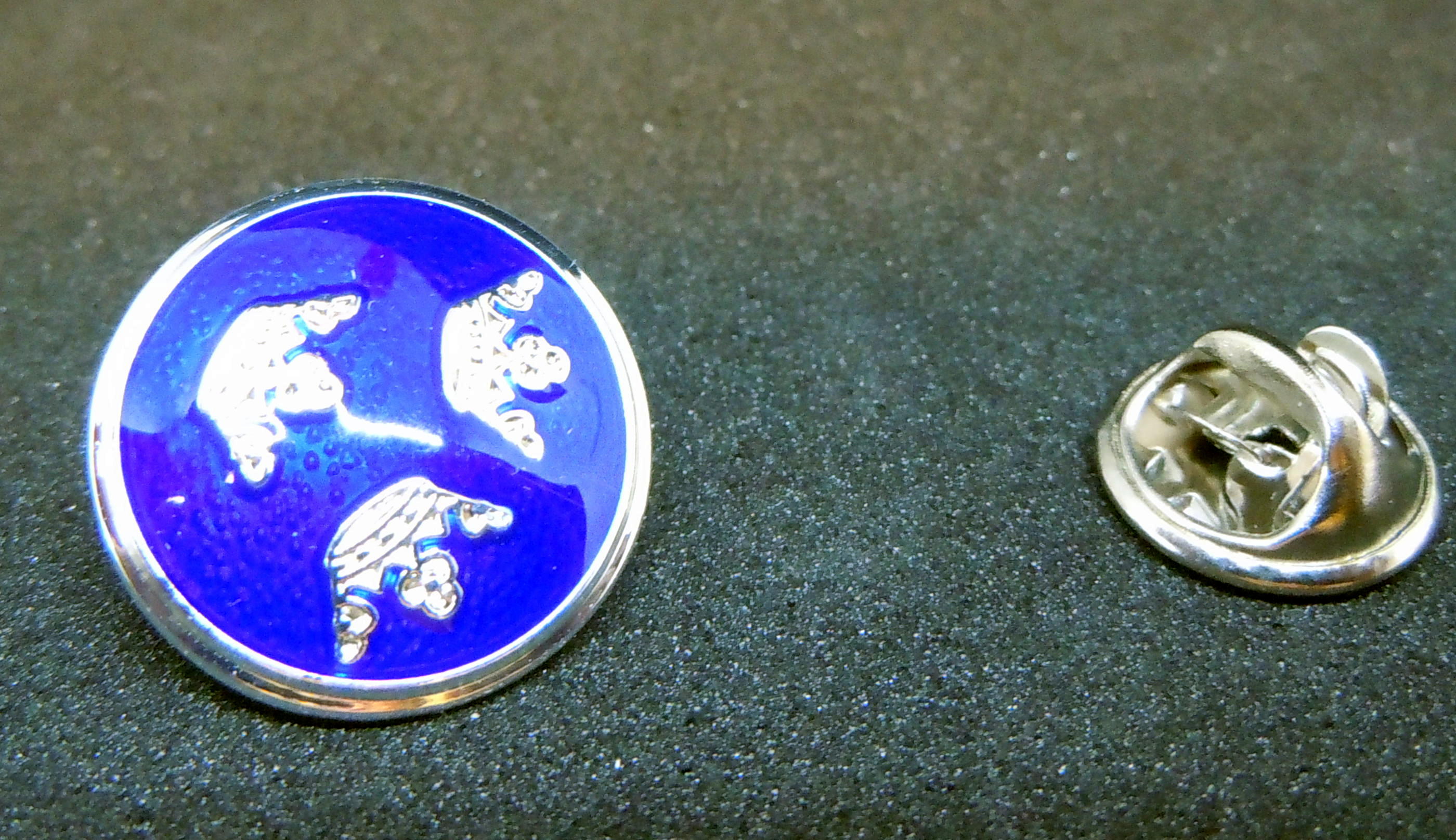 Pin Tre kronor Silverfärgad - 2