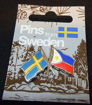 Pin Sverige/Filippinerna