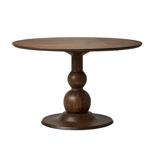 Capri runt matbord - Brun 
