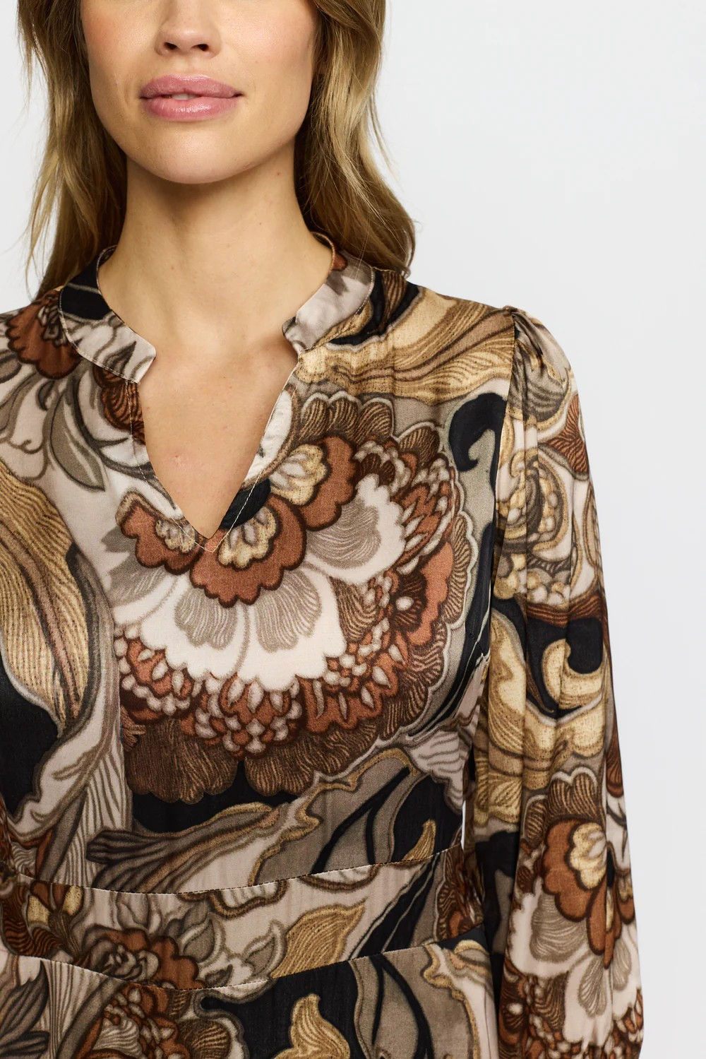 Rosa Dress - Golden Leaf - 2-Biz - 4