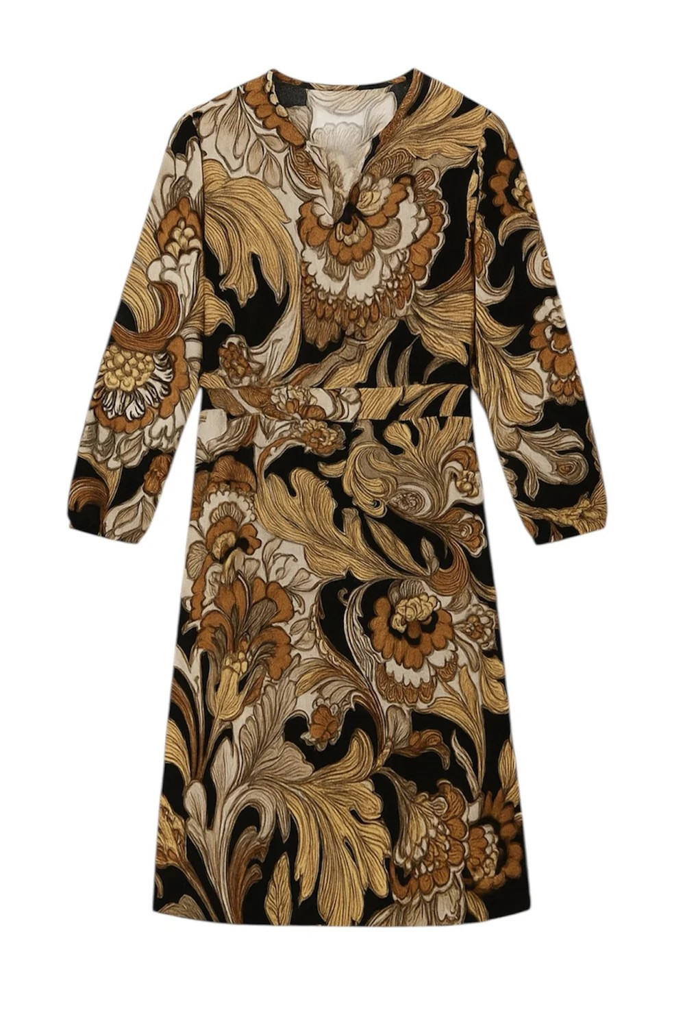 Rosa Dress - Golden Leaf - 2-Biz - 5