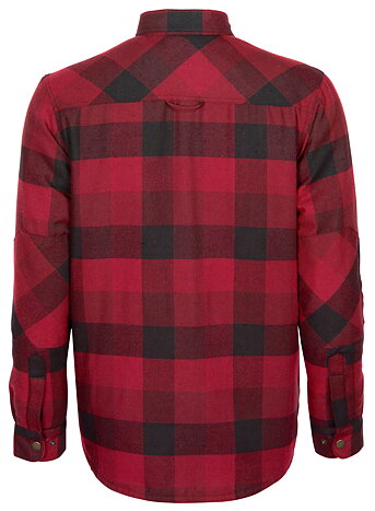 Pinewood Canada Classic 2.0 Vadderad Skjorta Dam Röd/Svart