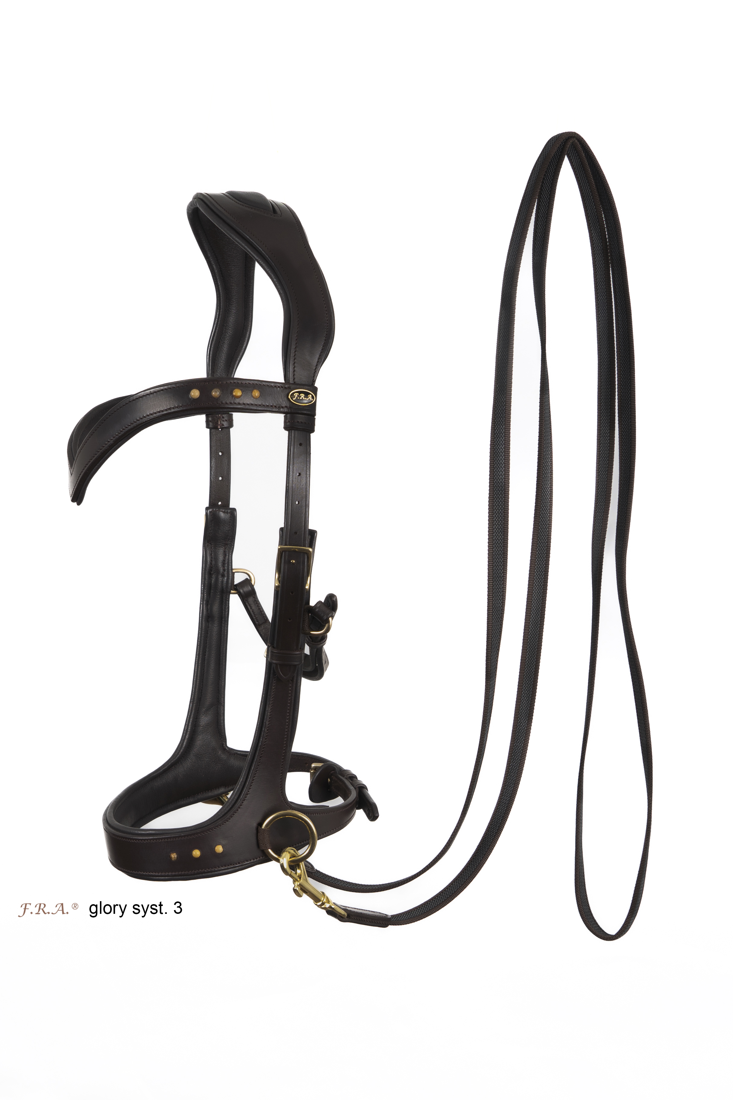Sidepull, anatomical F.R.A® 'Glory' (incl reins) - 16
