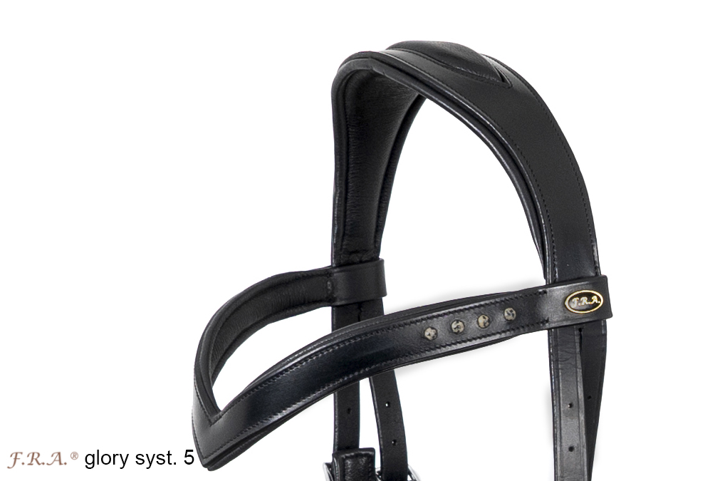 Sidepull, anatomical F.R.A® 'Glory' (incl reins) - 12
