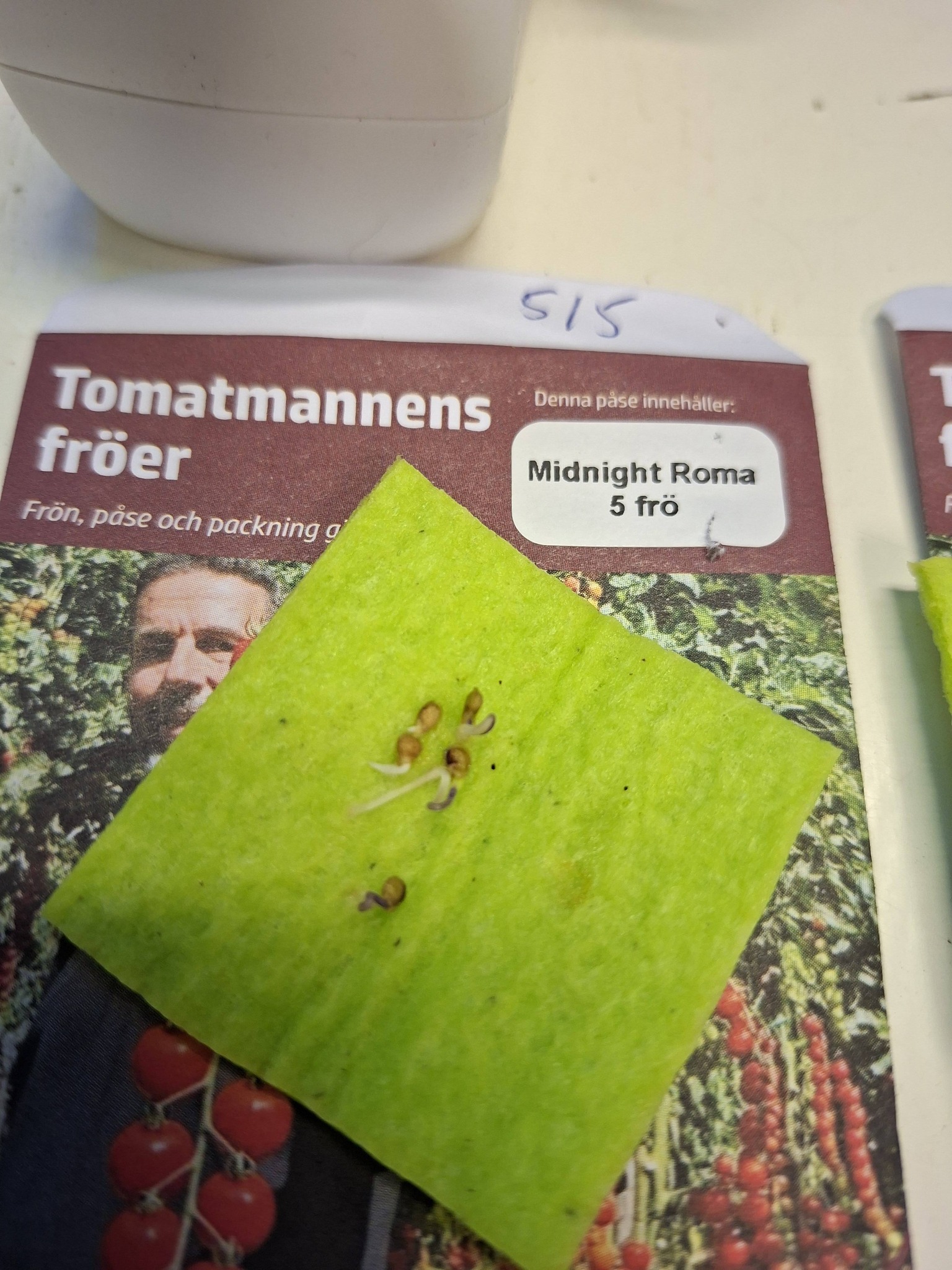 Tomatmannens Tomat Midnight Roma, 5 frö Nyhet 2026! - 5