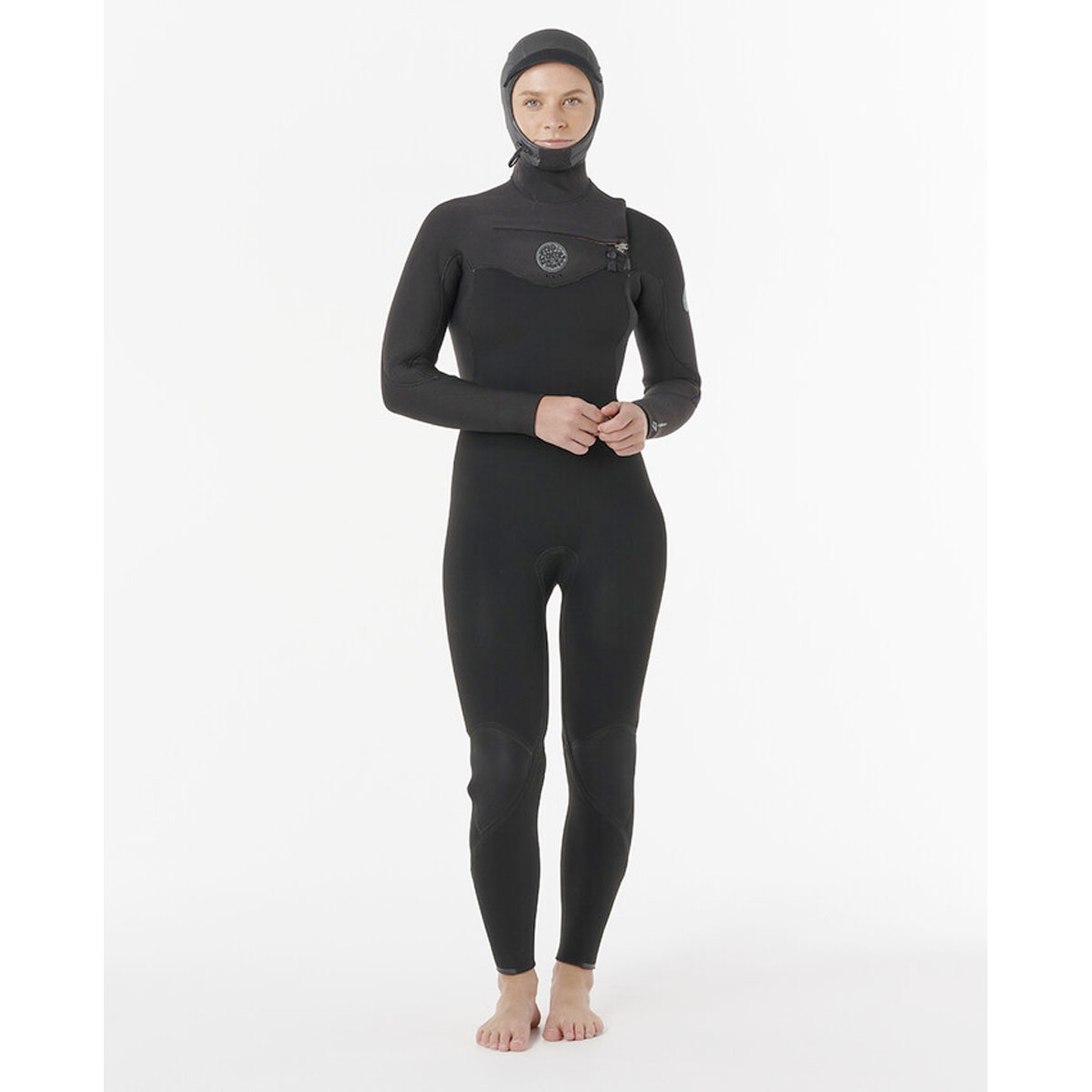 Rip Curl våtdräkt dam Flashbomb 6/4 hooded 26