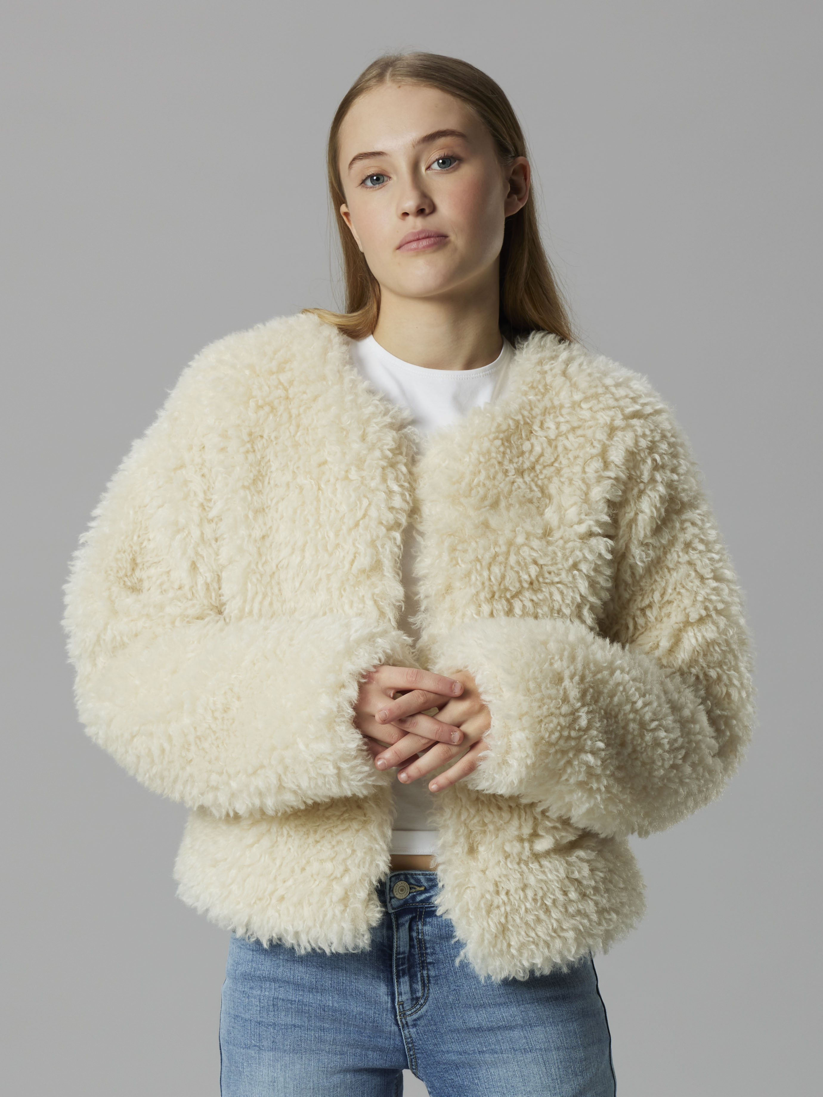 NLFBERRY LS SHORT JACKET Turtledove - 4