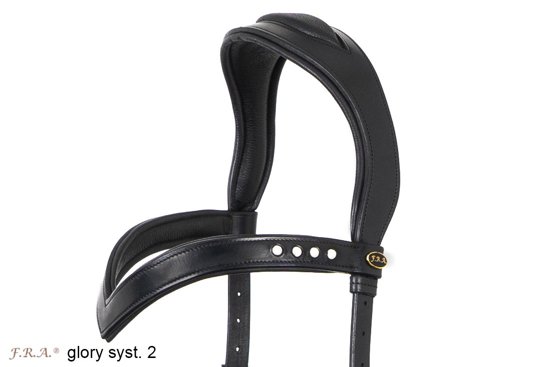 Bitless Bridle Anatomical Crossunder F.R.A® Glory inkl. tyglar - 3