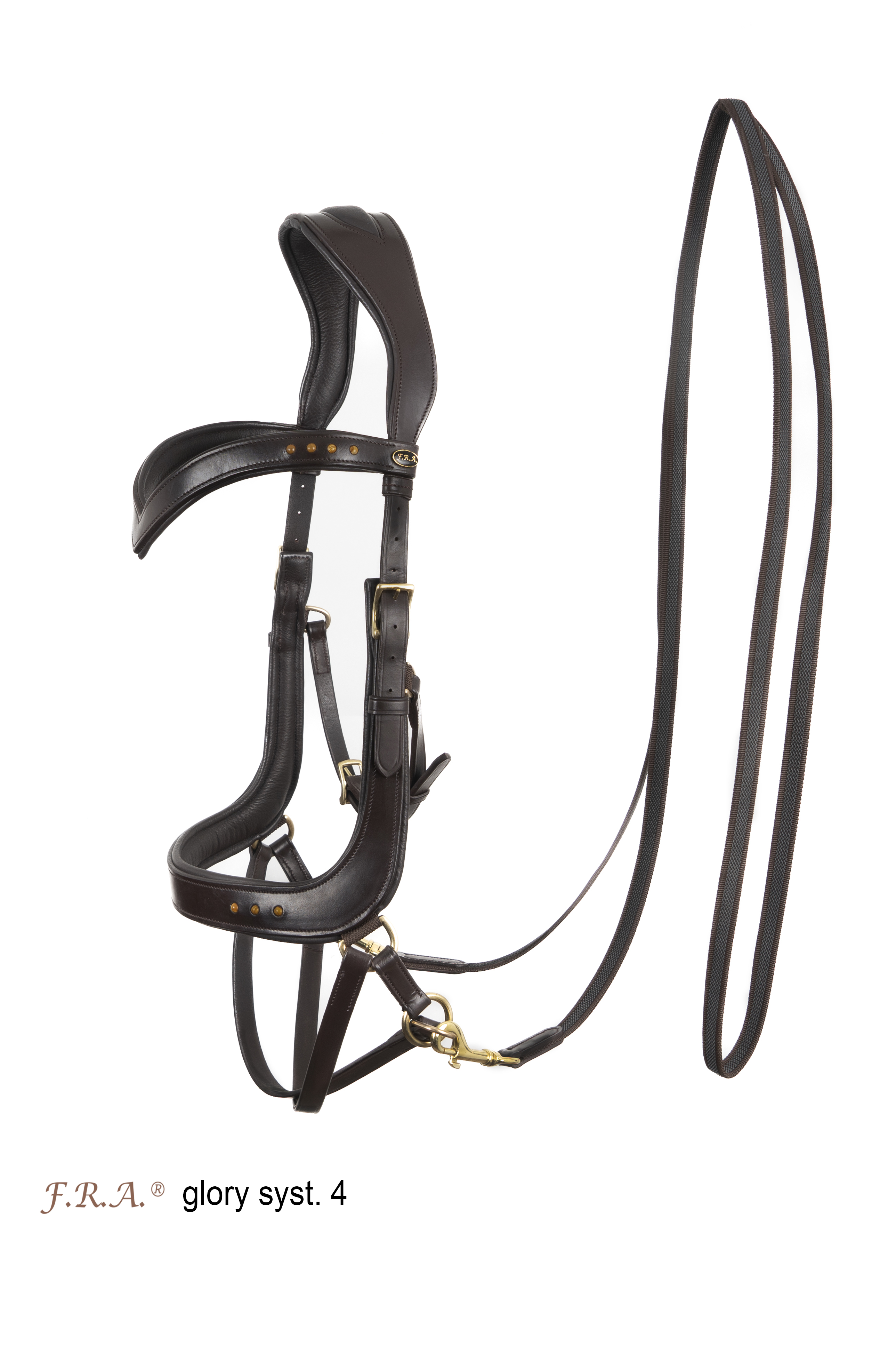 Bitless Bridle Anatomical Crossunder F.R.A® Glory inkl. tyglar - 6