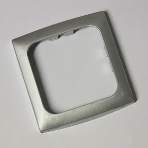 Frame square Berker - Chrome matt