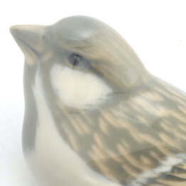 Andrea Nielsen (20th Century) Brown Rounded Sparrow Bird 9 cm #1081  [Sample Images]