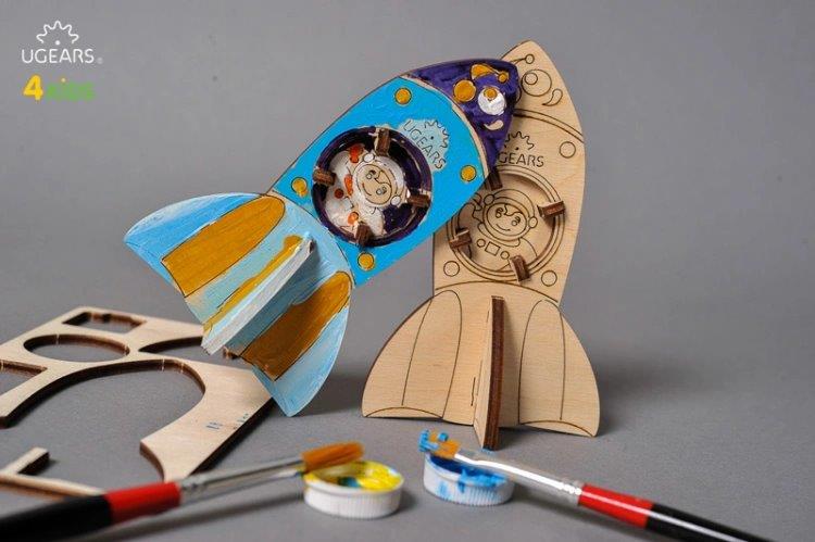 Ugears Raket - 4Kids - 7