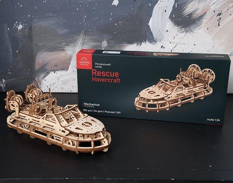 Ugears Rescue Hovercraft - 12