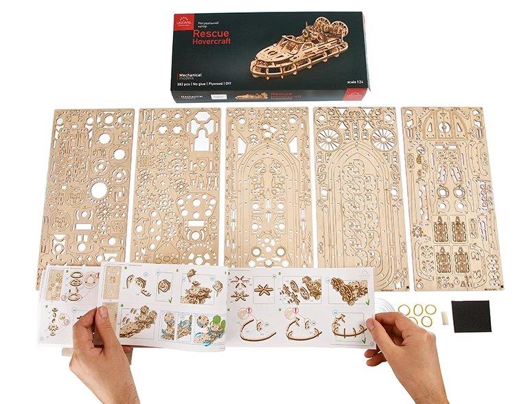 Ugears Rescue Hovercraft - 11