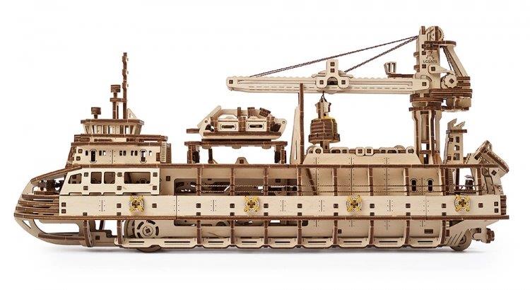 Ugears Research Vessel - 3