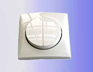 Strömbrytare dubbel Berker - Vit