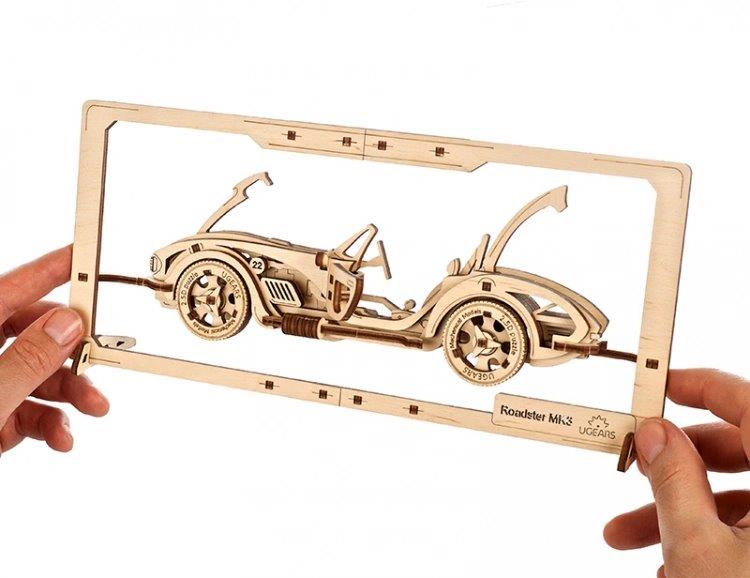 Ugears Roadster MK3 2.5D Puzzle* - 5
