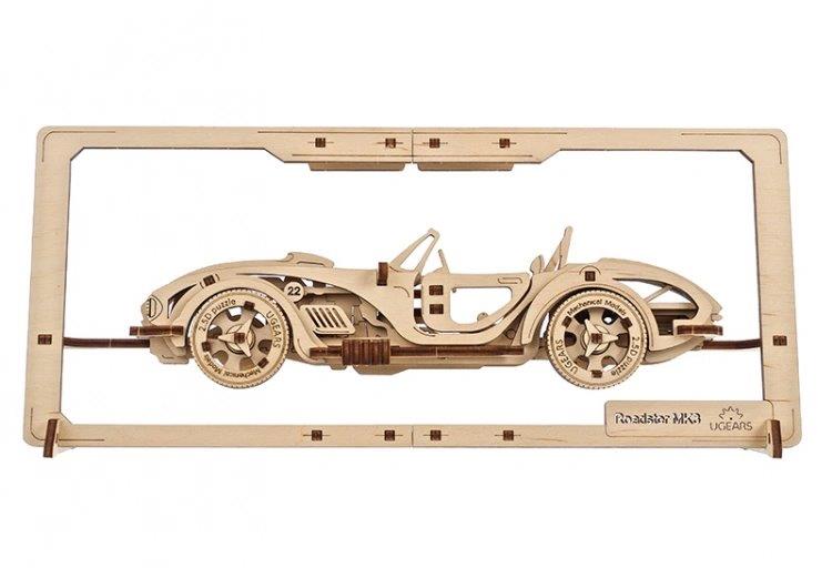 Ugears Roadster MK3 2.5D Puzzle* - 4