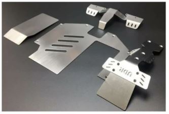 Hobby Details DTUDR001 Traxxas UDR 1/7 Stainless Steel Chassis Armor Skid Plate