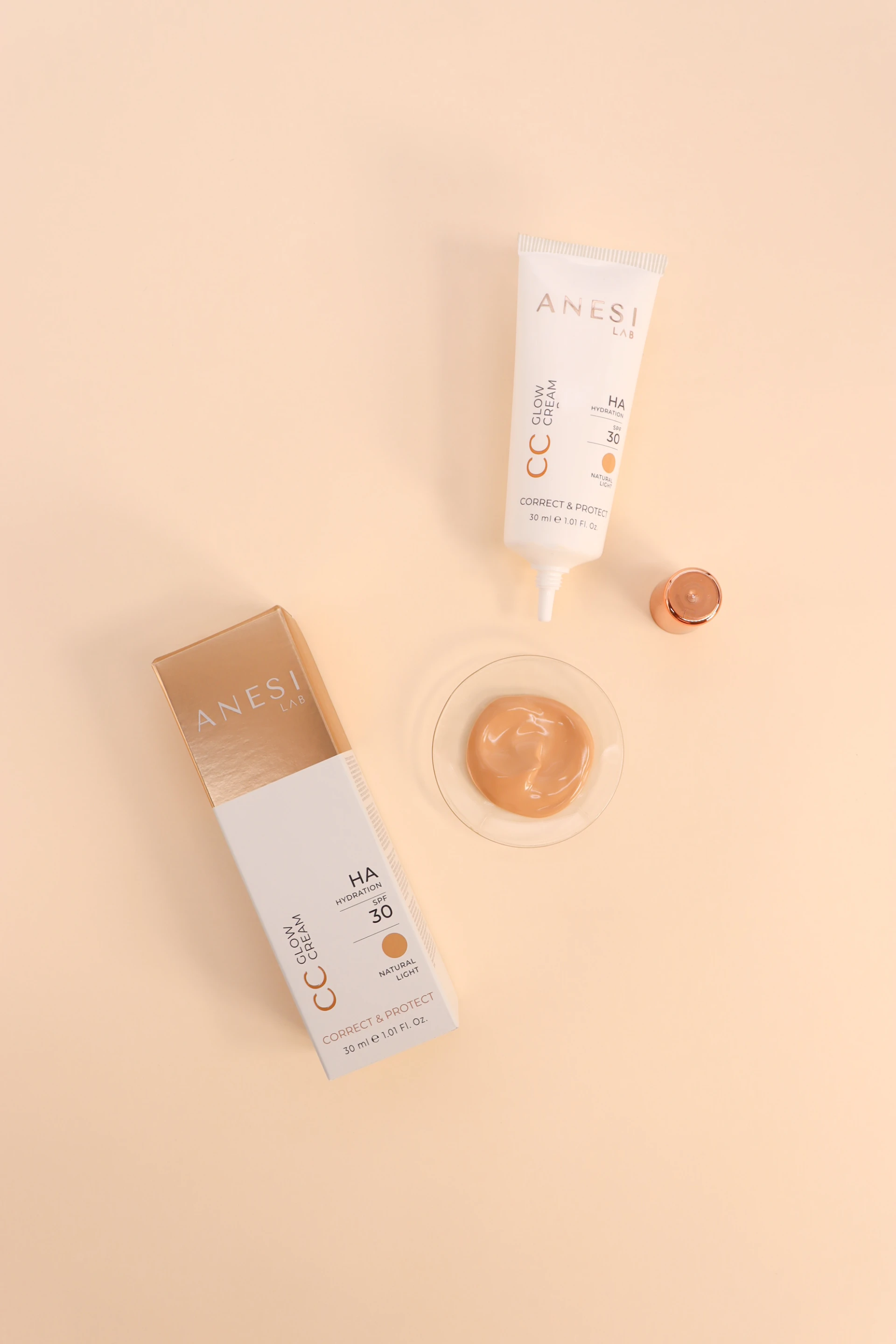 Anesi CC Cream Natural Light 30 ml