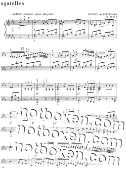 Beethoven - Bagatelles et Ecossaises