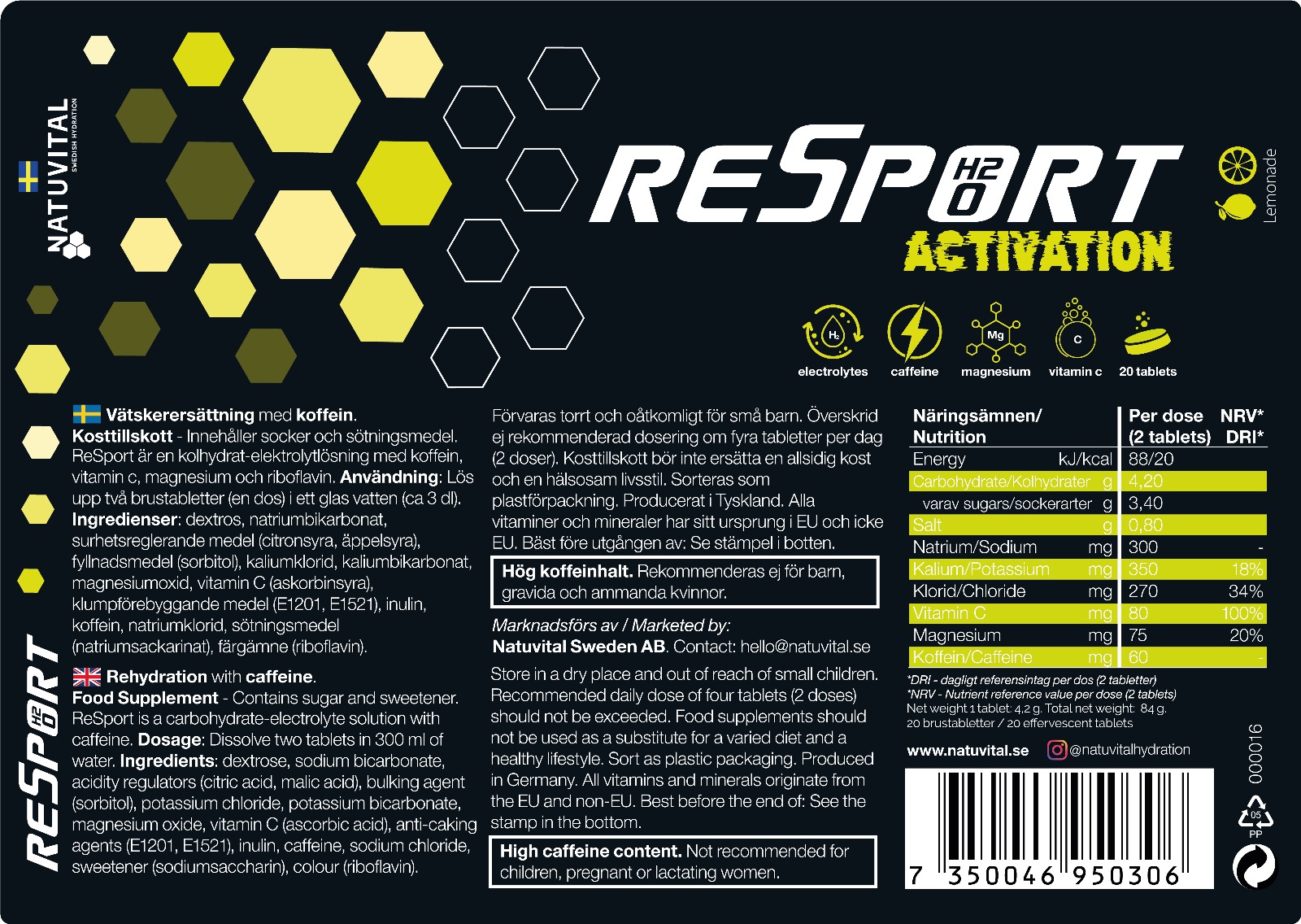 ReSport Grapefrukt Citrus - 2