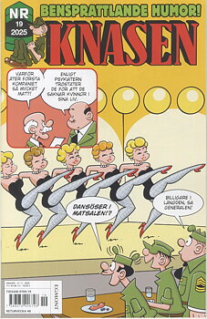 Knasen nr 19 2025, Bensprattlande humor!