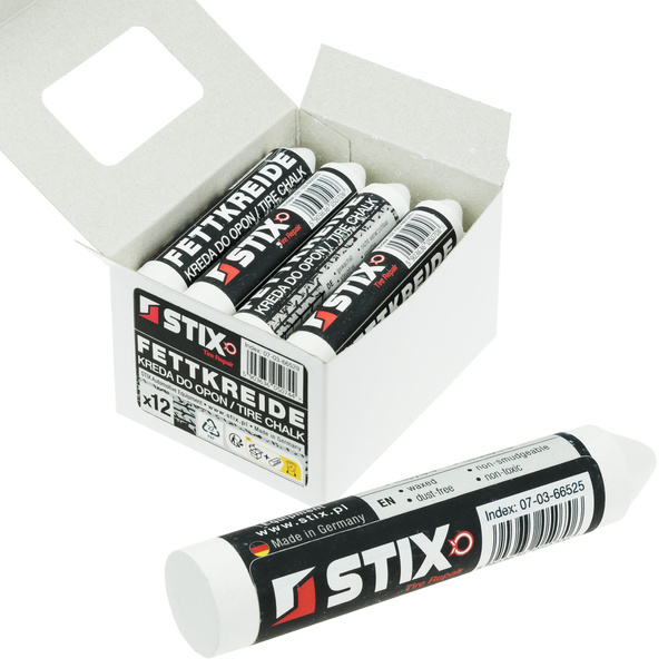Däck  krita STIX  Vit