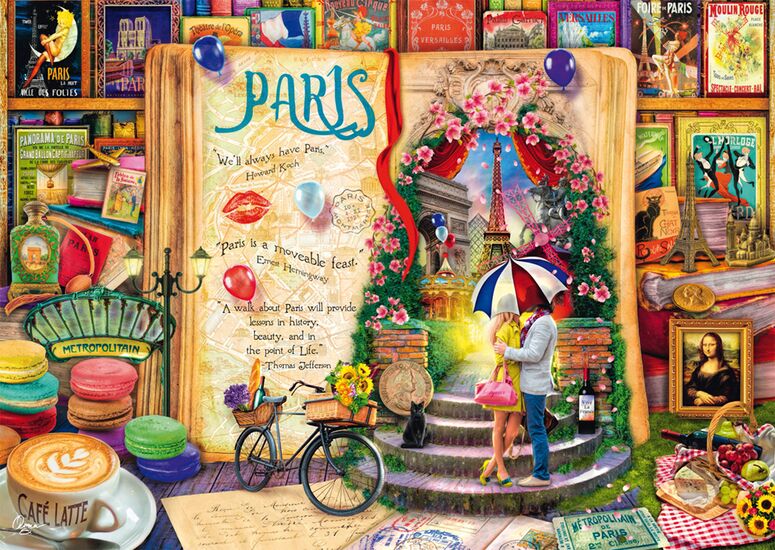 Memories of Paris, 1000 Bitar Schmidt