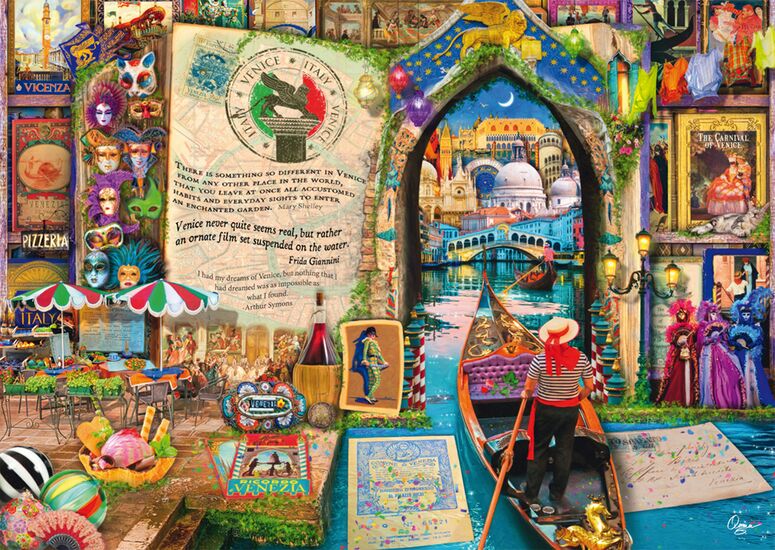 Memories of Venice, 1000 Bitar Schmidt