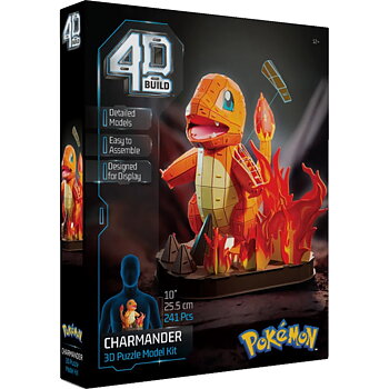 Pokemon 4D Build Pussel Charmander 30cm