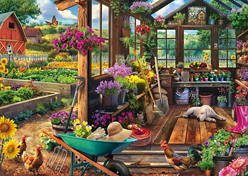 Garden Shed, 1000 Bitar Schmidt