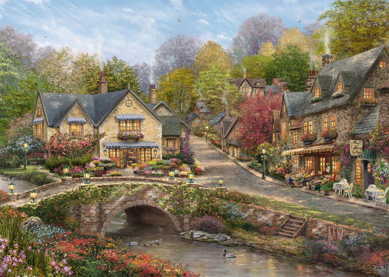 Summer in the Cobble Stone Villlage, 2000 Bitar Schmidt