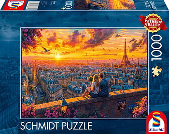 Paris Rooftop Whispers, 1000 Bitar Schmidt