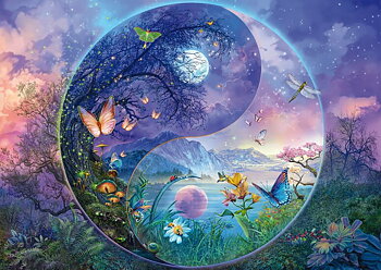 Yin & Yang Fantastic World of Insects, 1000 Bitar Schmidt