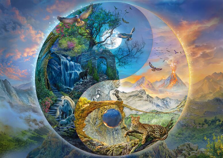 Yin & Yang Mountain World, 1000 Bitar Schmidt