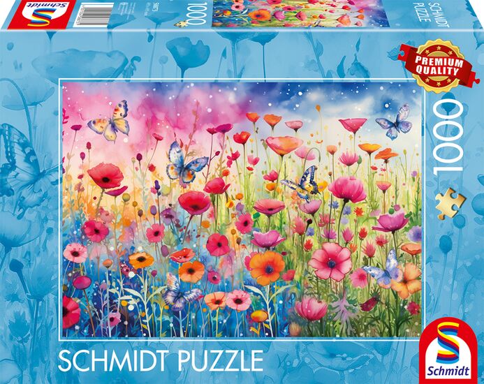 Poppy Field, 1000 Bitar Schmidt - 2