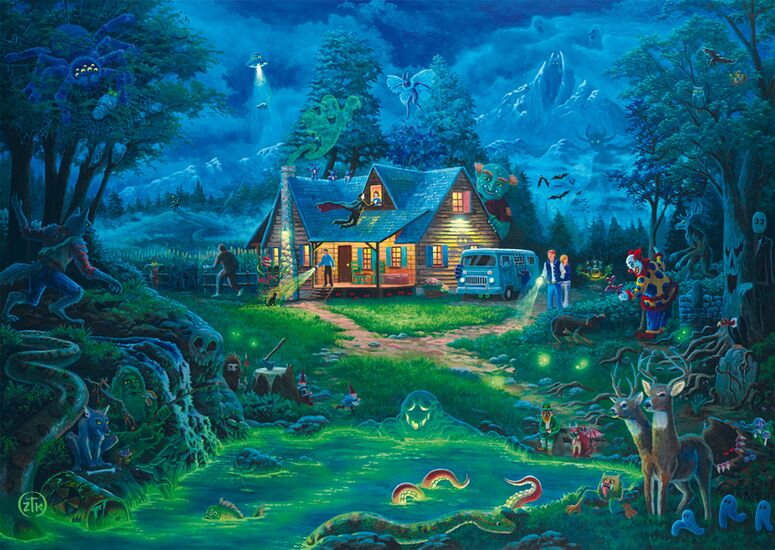 The Haunted House, 1000 Bitar Schmidt
